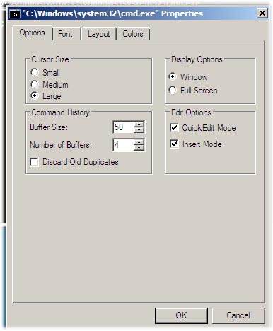 Windows Server Core : kustomisasi cmd Jika lingkungan kerja yang nyaman yaitu hal yang cukup penting bagi anda Windows Server Core : kustomisasi cmd