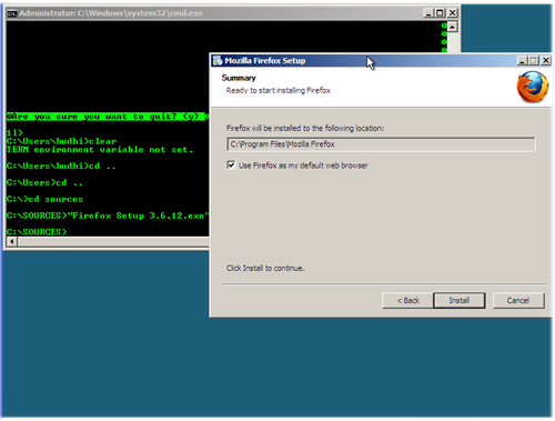 Install Browser Pada Windows Server Core Jujur saja aku tidak pernah membayangkan jika Windows Server Core yaitu sistem operasi Install Browser Pada Windows Server Core