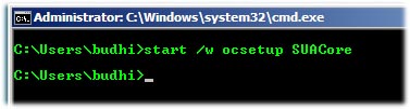 SUA : Windows rasa Unix atau dikenal denganĀ Windows services for Unix SUA : Windows rasa Unix