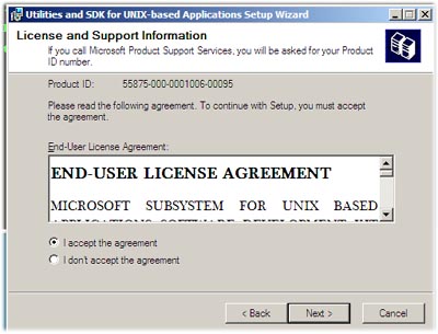SUA : Windows rasa Unix atau dikenal denganĀ Windows services for Unix SUA : Windows rasa Unix