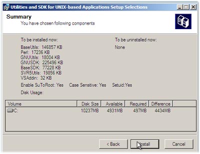 SUA : Windows rasa Unix atau dikenal denganĀ Windows services for Unix SUA : Windows rasa Unix