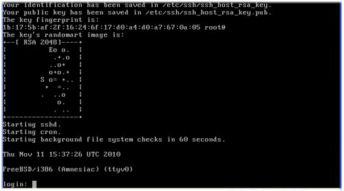 FreeBSD : Proses instalasi 2 Setelah proses instalasi selanjutnya yaitu proses konfigurasi awal yang mencakup FreeBSD : Proses instalasi 2