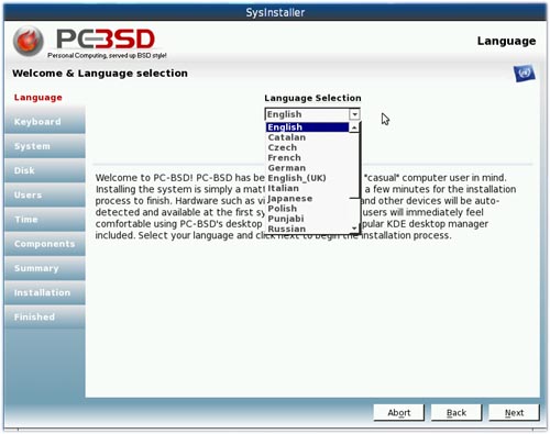 PC-BSD : instalasi Postingan kali ini akan membahas mengenai proses instalasi PC PC-BSD : instalasi