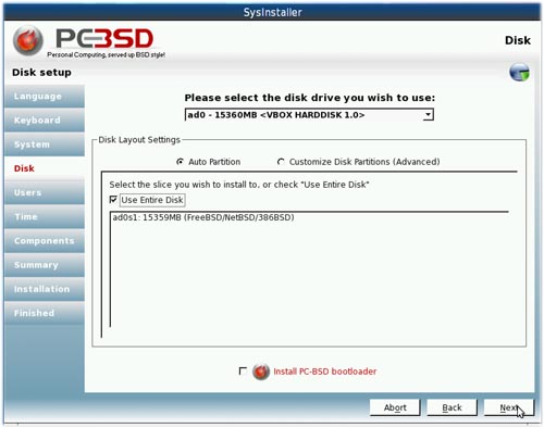 PC-BSD : instalasi Postingan kali ini akan membahas mengenai proses instalasi PC PC-BSD : instalasi