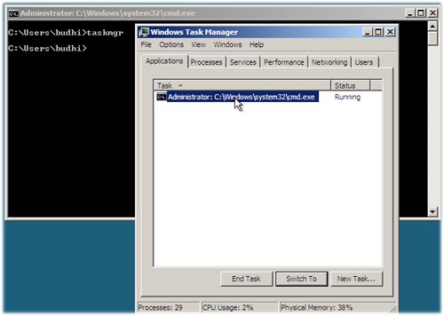 Utilitas grafik pada Server Core Meskipun mengusung command prompt sebagai andalan Utilitas grafik pada Server Core