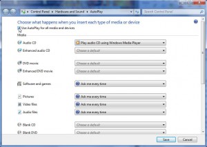 Apakah Anda tahu apa yang aku maksud dengan Auto Trik Memanage dan Menghilangkan Auto Play pada Windows 7 dan Vista