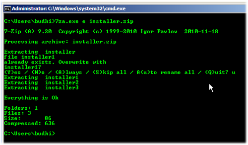 Windows Server Core : Bekerja dengan file .zip Sebagai sistem direktur tidak jarang kita menemukan software installer berbentuk file Windows Server Core : Bekerja dengan file .zip