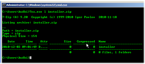 Windows Server Core : Bekerja dengan file .zip Sebagai sistem direktur tidak jarang kita menemukan software installer berbentuk file Windows Server Core : Bekerja dengan file .zip