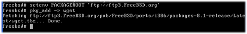 FreeBSD : Install Aplikasi Sudah puas mengeksplore FreeBSD dengan perintah cd dan ls nya FreeBSD : Install Aplikasi