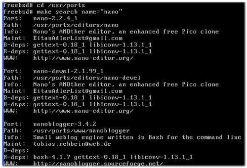 FreeBSD : Install Aplikasi Sudah puas mengeksplore FreeBSD dengan perintah cd dan ls nya FreeBSD : Install Aplikasi