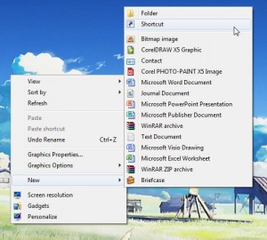 Bila Anda akan meninggalkan laptop atau komputer Anda dalam keadaan menyala namun tidak in Membuat Shortcut untuk Mengunci Desktop pada Windows 7 / Vista