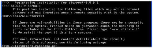 FreeBSD : Menjalankan aplikasi di FreeBSD kita tentu ingin menjalankan aplikasi tersebut bukan FreeBSD : Menjalankan aplikasi di FreeBSD