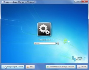 Apa Anda merasa bosan dengan tampilan default pada ketika logon masuk ke Windows Cara Mengubah Gambar di Logon Screen pada Windows 7