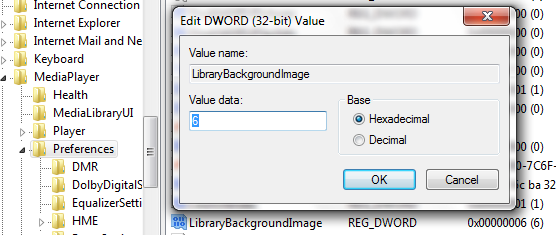 Tahukah Anda bahwa gambar Library View dari kegiatan Windows Media Player Trik Mengganti Gambar Background Windows Media Player 12