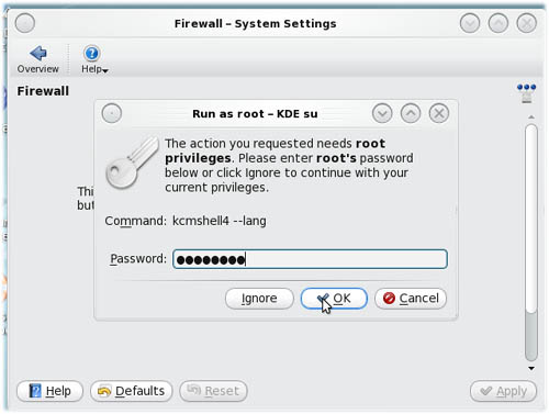 PC-BSD : setup firewall Fireawall ialah perangkat lunak yang dipakai untuk membatasi jalan masuk keluar masuk jaringa PC-BSD : setup firewall