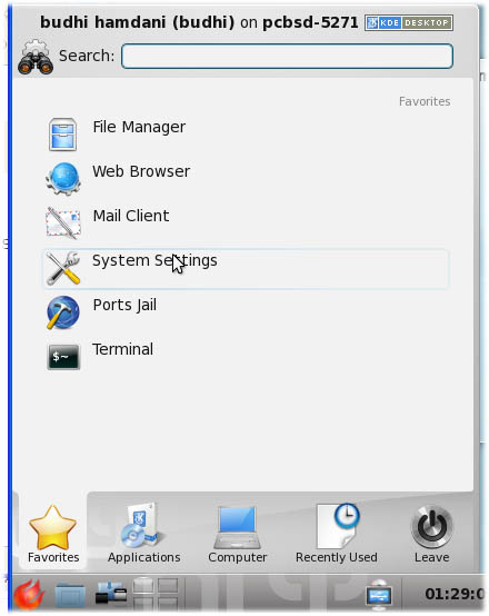 PC-BSD : setup firewall Fireawall ialah perangkat lunak yang dipakai untuk membatasi jalan masuk keluar masuk jaringa PC-BSD : setup firewall