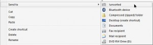 hari sering kali kita memindahkan atau meng Trik Menambahkan Folder Tujuan Send to pada Windows