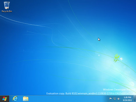 dari Microsoft yang juga disebut dengan Windows vNext Link Unduh Langsung Windows 8 Developer Preview