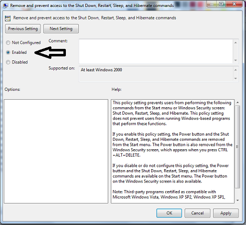 Tutorial kali ini menunjukan cara untuk menghilangkan tombol ShutDown Cara Menghilangkan Tombol Shutdown dan Restart pada Windows 7