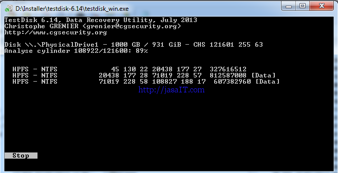 skip untuk membaca pribadi ke potongan teknik recovery memakai testdisk Stupid mistake : How to Recovery Your Formatted Harddrive